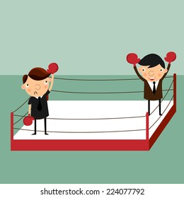 business fighting,vector,illustrator