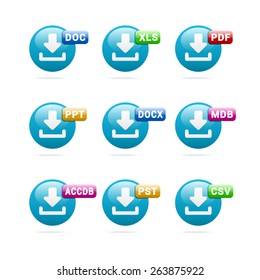 Business File Format Icons