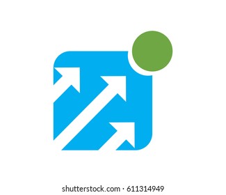 Business Finance Arrow Logo