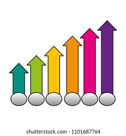 business finance arrows point image