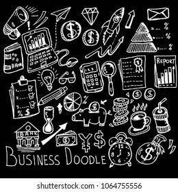 business and finance, doodle