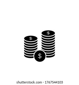 Business & Finance Flat Icon Coin