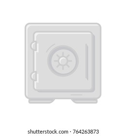 Business Finance Flat Icon Safe