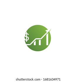 Logo-Vektorillustration für Unternehmensfinanzierungen