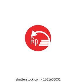 Business finance graph logo vector image