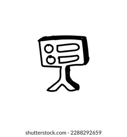 business and finance hand drawn background