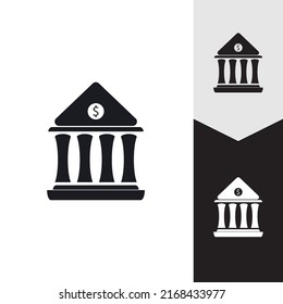 Business and finance icon bank vector illustration 