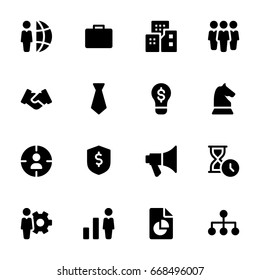 Business and finance icon set