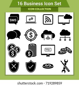 Business Finance icon set