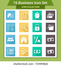 Business Finance icon set