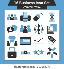 Business Finance icon set
