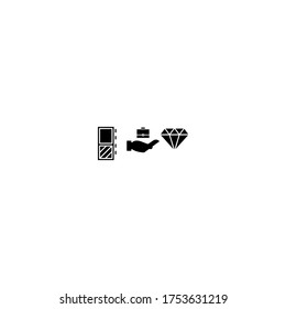 Diseño de conjunto de iconos de negocios y finanzas con diseño de línea simple