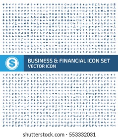 Business And Finance Icon Set,clean Vector