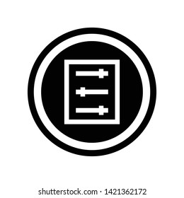 business and finance icon, vector