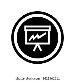 business and finance icon, vector