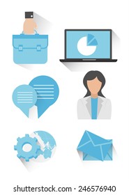 Business and Finance Icon. vector