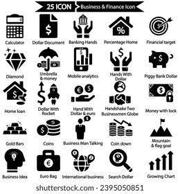Business And Finance Icon, Vector graphics