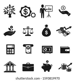 Business & Finance Icon vector Illustration