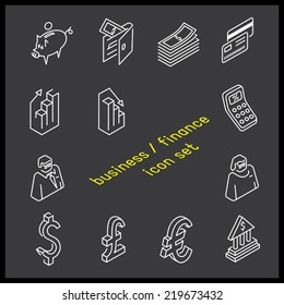 Business & Finance Icons