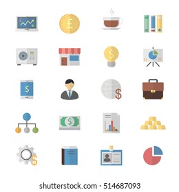 Business and Finance Icons.