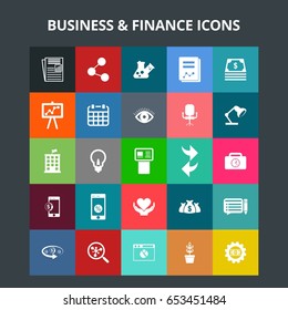 Business and Finance Icons
