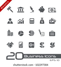 Business & Finance Icons // Basics