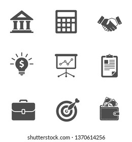 Business and Finance Icons Collection