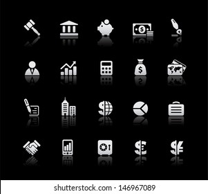 Business & Finance Icons // Silver Series 