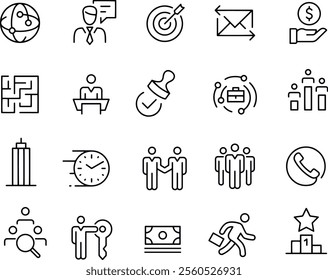 Business and Finance Icons vector design 