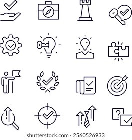 Business and Finance Icons vector design 