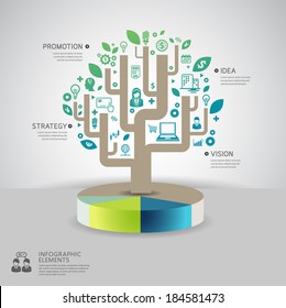 Business & Finance infographic concept design template graphic layout vector 