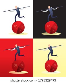 Business, Finance and Investment Concept: Balance x Profit