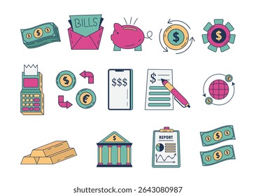 Business and Finance Investment Element Collection