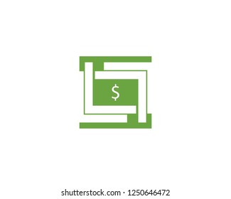 Business finance logo design template