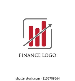 business finance logo design vector