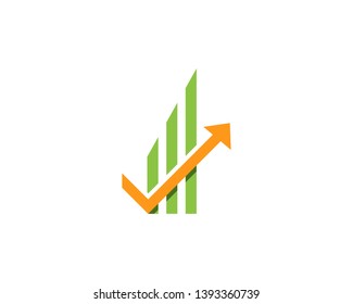 Business finance logo design vector