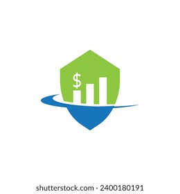 Business Finance  Logo Design Vector Template 