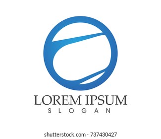 Business finance logo and symbols vector concept illustration
