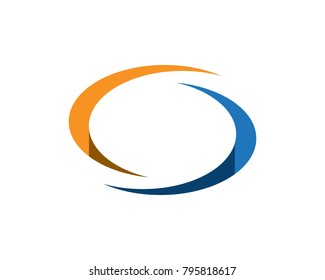 Business finance logo and symbols vector concept illustration
