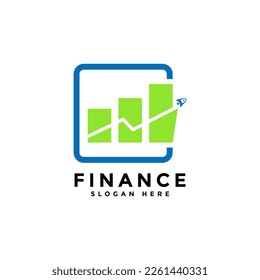 Business finance logo template perfect for your business and company