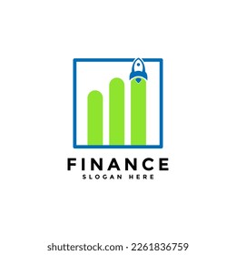 Business finance logo template perfect for your business and company