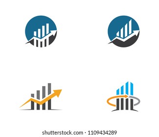 Business Finance Logo template vector icon design