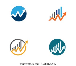 Business Finance Logo template vector icon design
