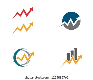 Business Finance Logo template vector icon design