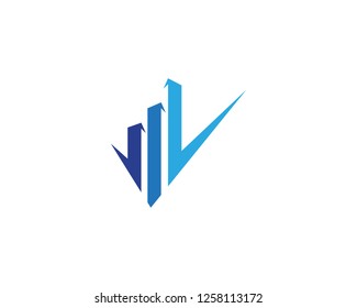 Business Finance Logo template vector icon design