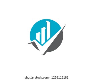 Business Finance Logo template vector icon design