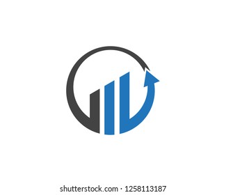 Business Finance Logo template vector icon design