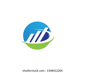 Business Finance Logo template vector icon design