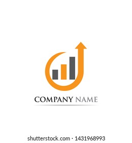 Business Finance Logo template vector icon design