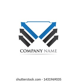 Business Finance Logo template vector icon design